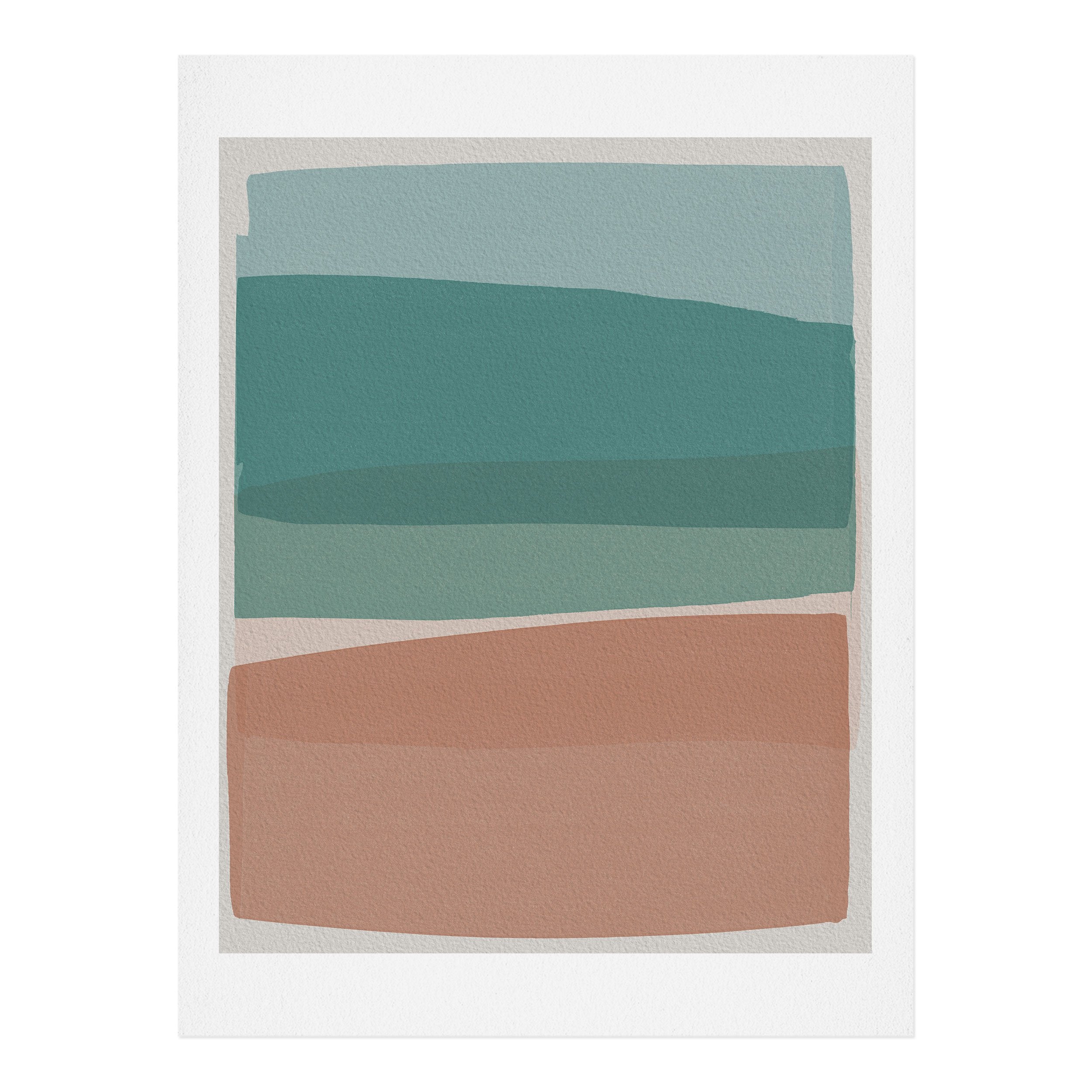 Orara Studio Modern Turquoise And Pink Wall Art - Decor Addict, LLC