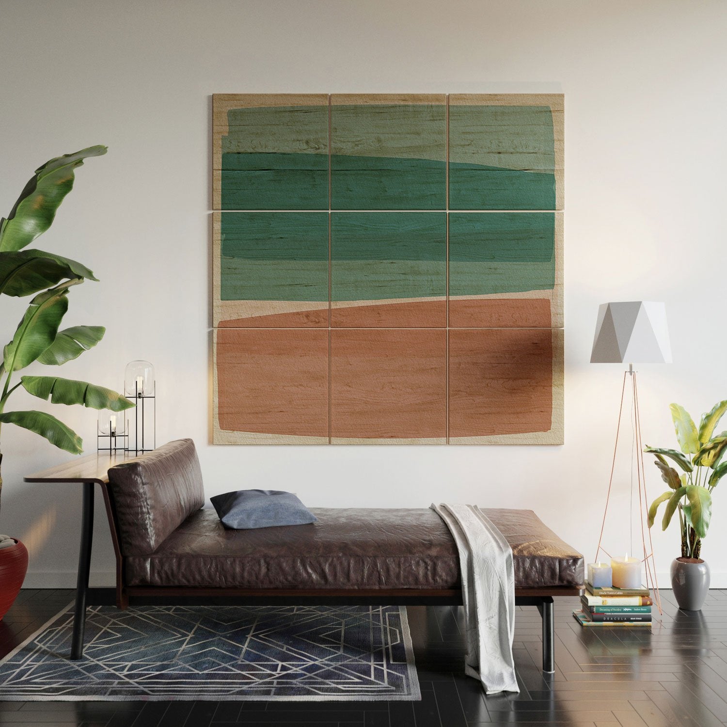 Orara Studio Modern Turquoise And Pink Wall Art - Decor Addict, LLC