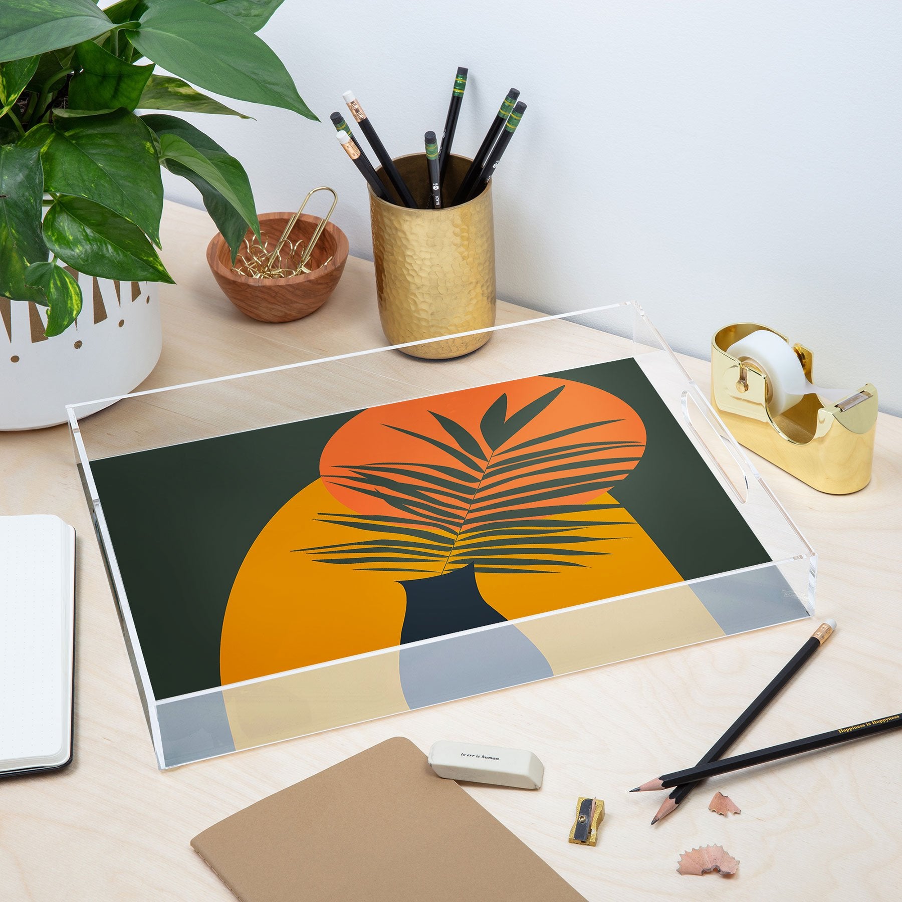 Oris Eddu Moroccan Vase Acrylic Storage - Decor Addict, LLC