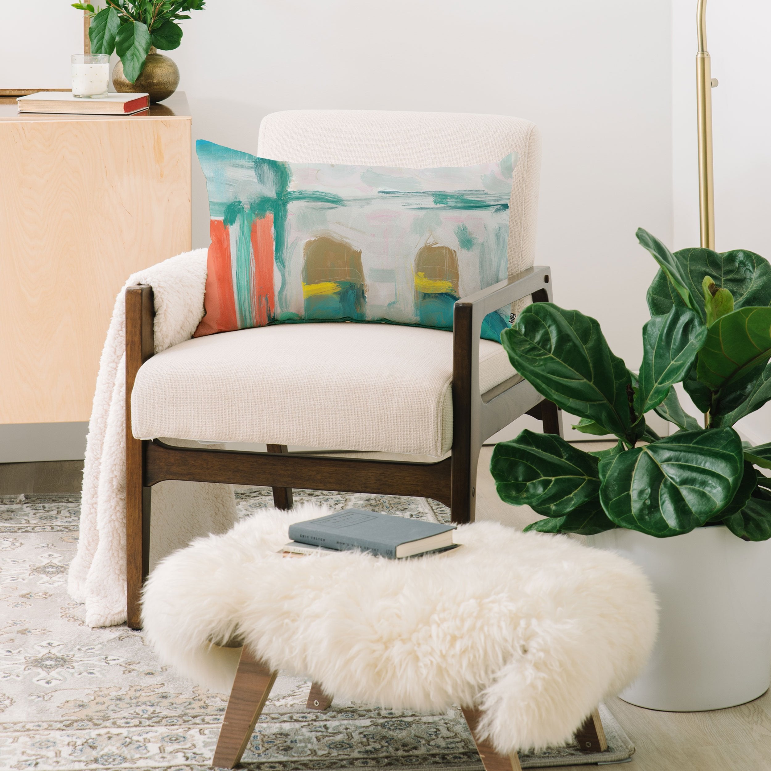 Sewzinski Alcyones Pool Throw Pillow - Decor Addict, LLC