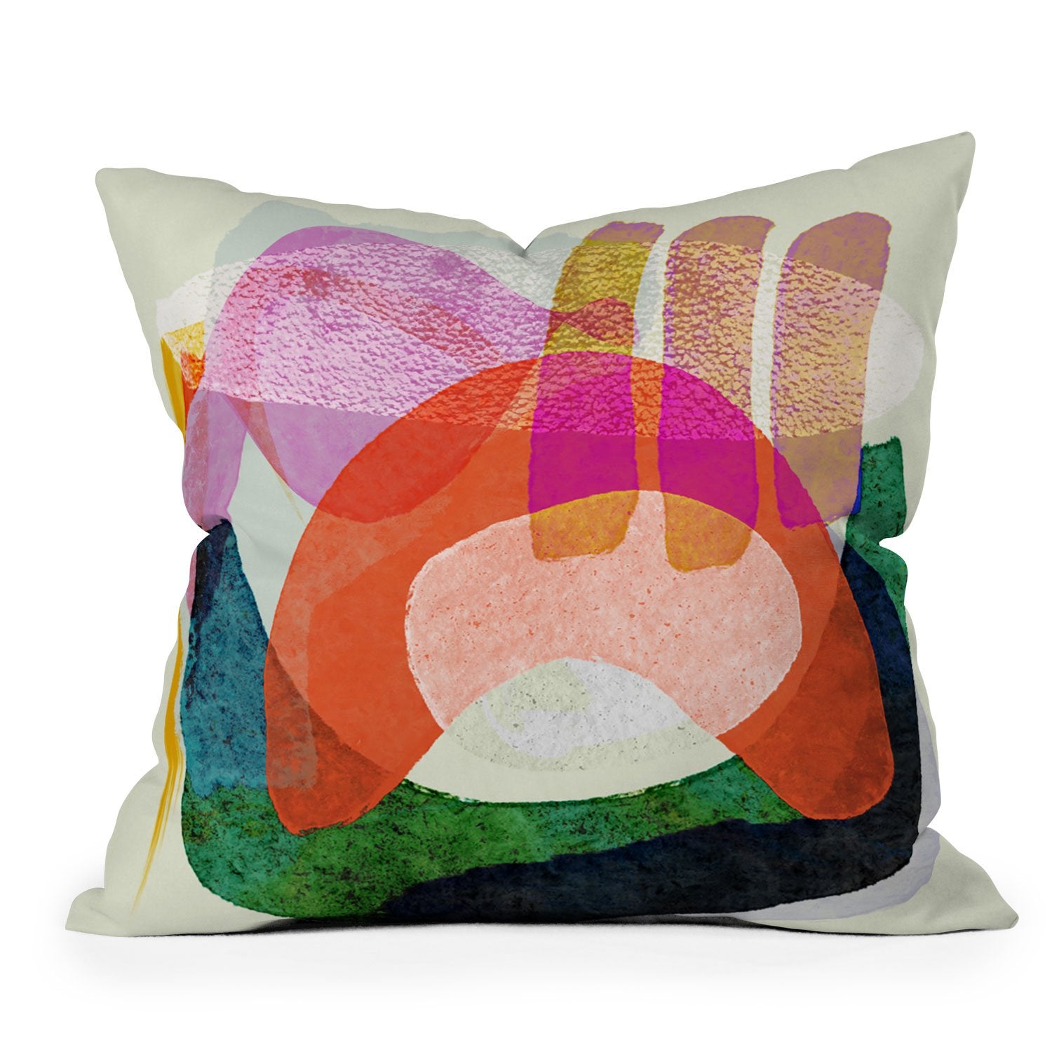 Iris Lehnhardt Blue Landscape Throw Pillow - Decor Addict, LLC
