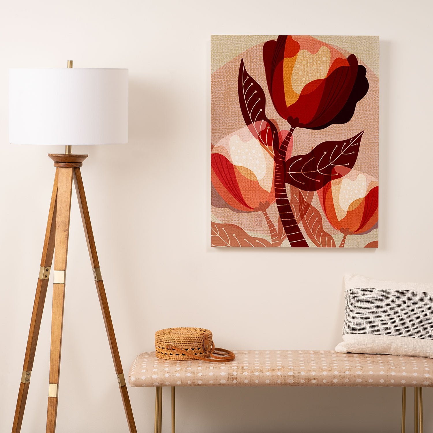 Sewzinski Floral Reverie I Wall Art - Decor Addict, LLC