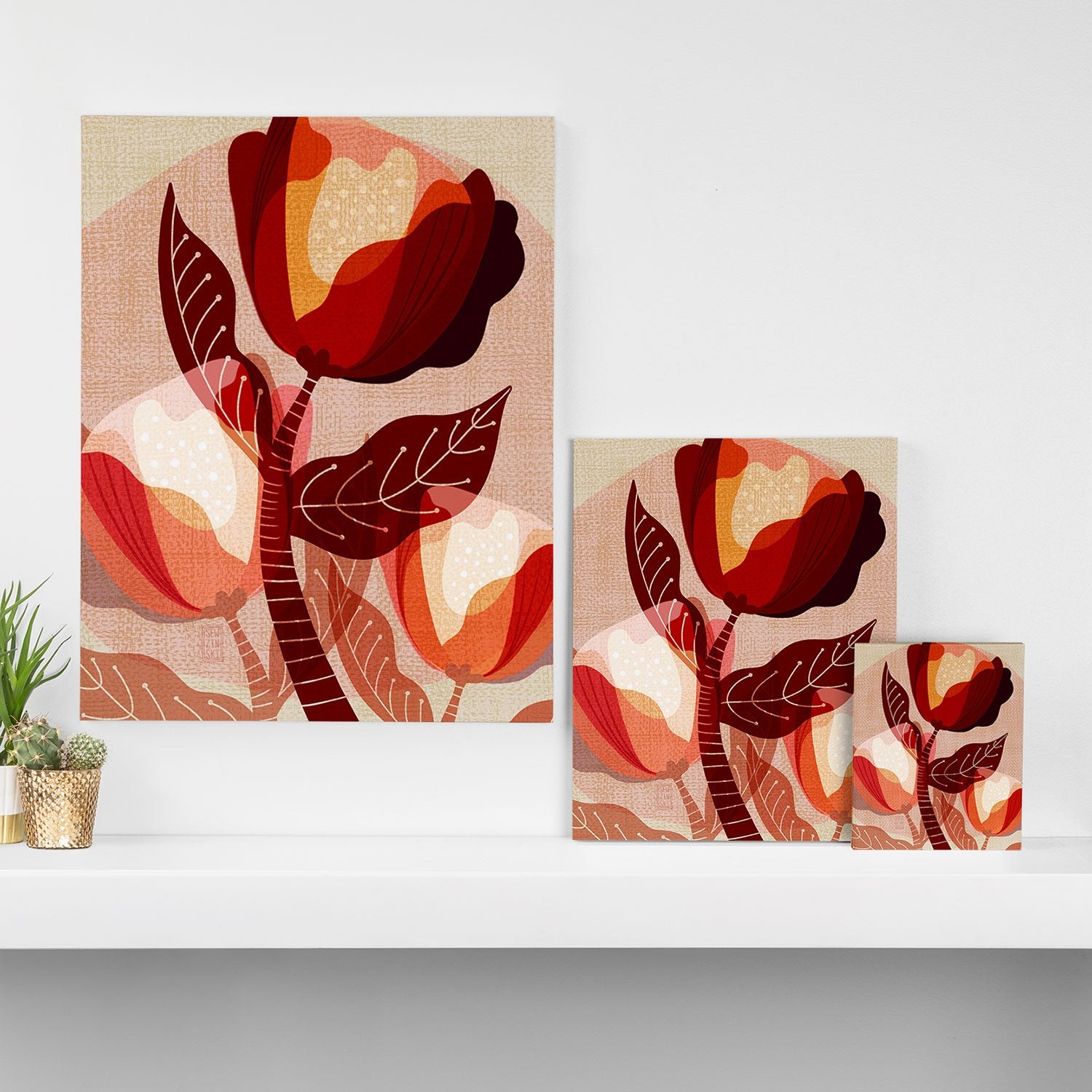 Sewzinski Floral Reverie I Wall Art - Decor Addict, LLC