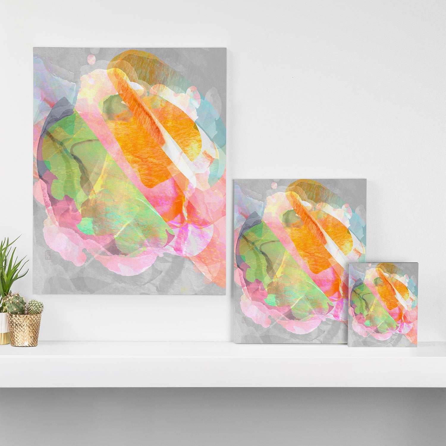 Sewzinski Fracture Wall Art - Decor Addict, LLC