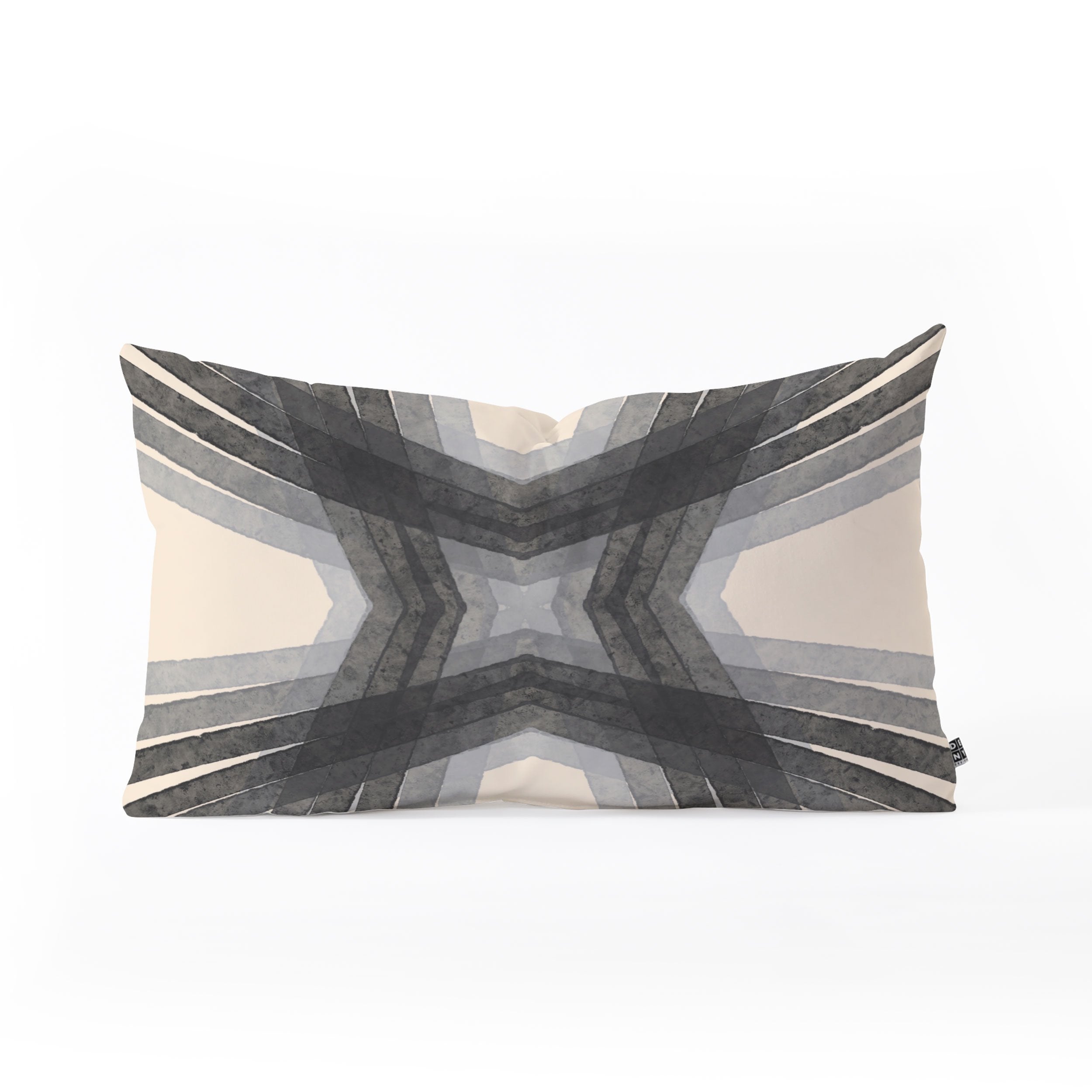 Sewzinski Modern Lines Grays Throw Pillow - Decor Addict, LLC