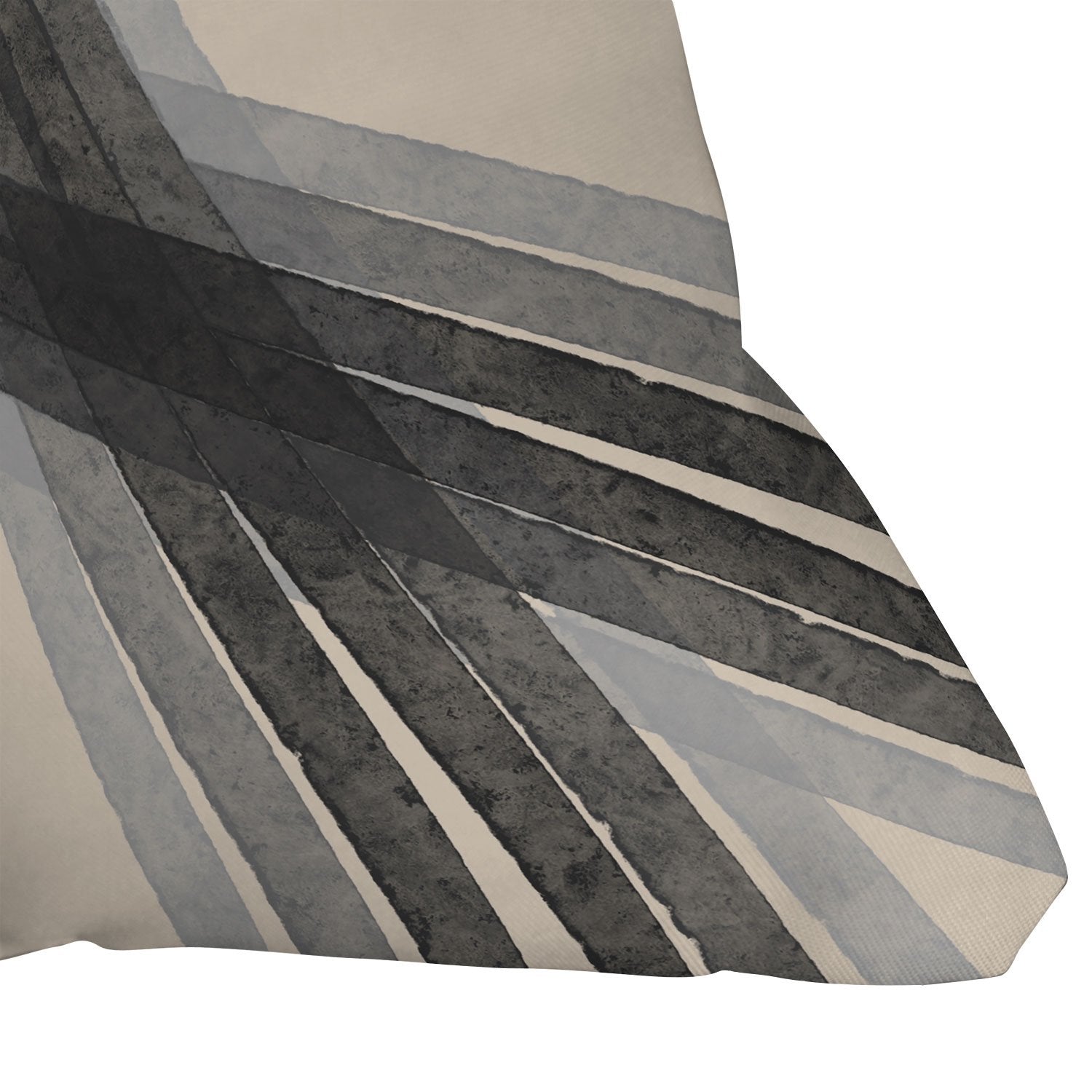 Sewzinski Modern Lines Grays Throw Pillow - Decor Addict, LLC