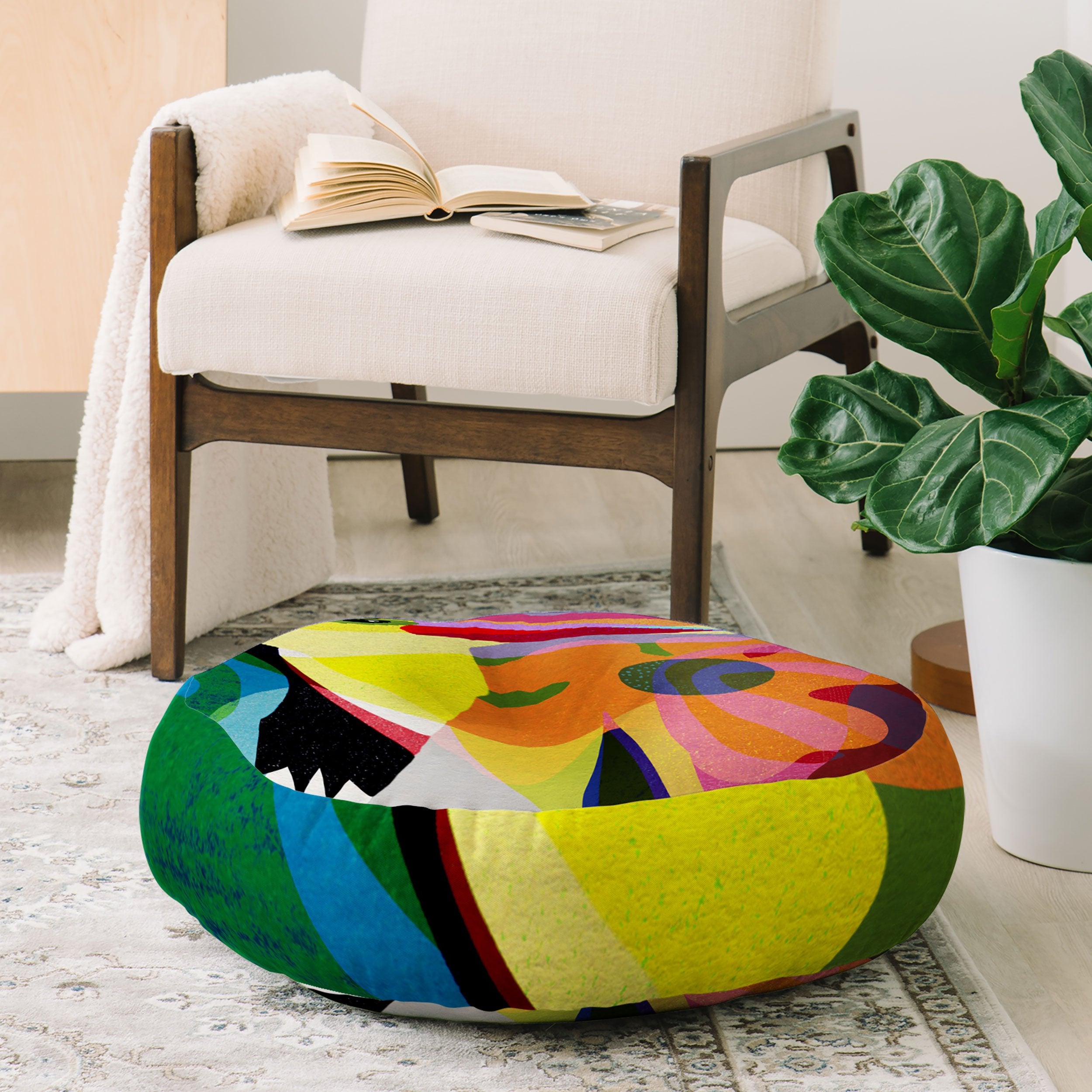 Sewzinski Tropic Toucan Floor Pillow Collection - Decor Addict, LLC