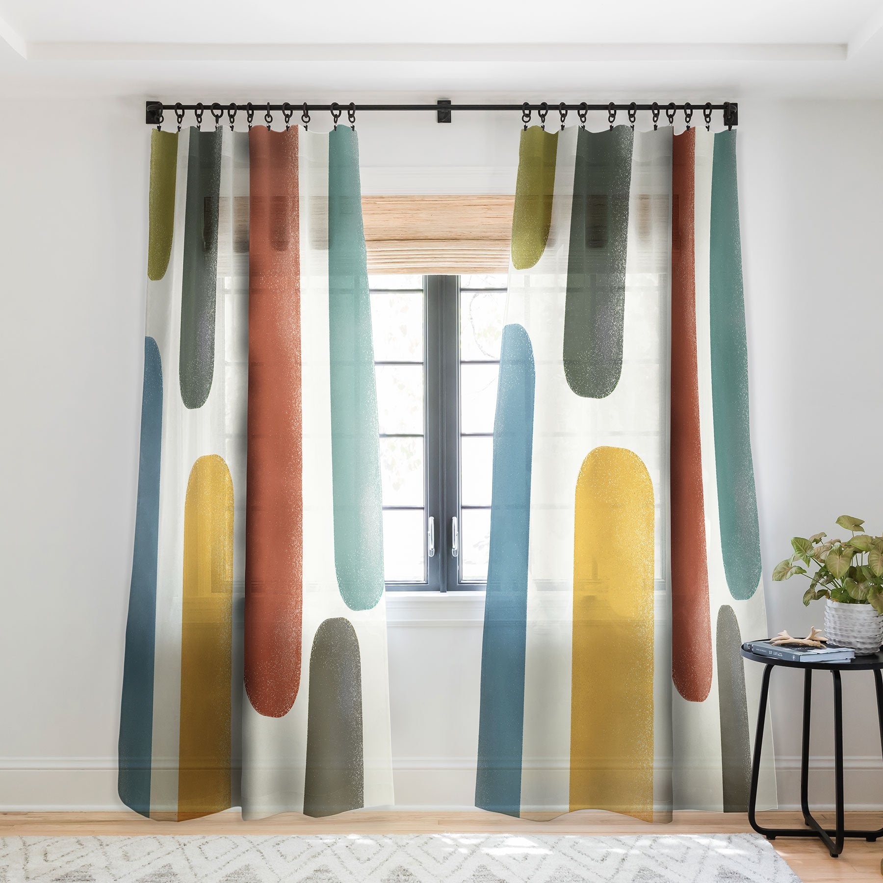 Sheila Wenzel Ganny Bold Strokes Window Treatment - Decor Addict, LLC