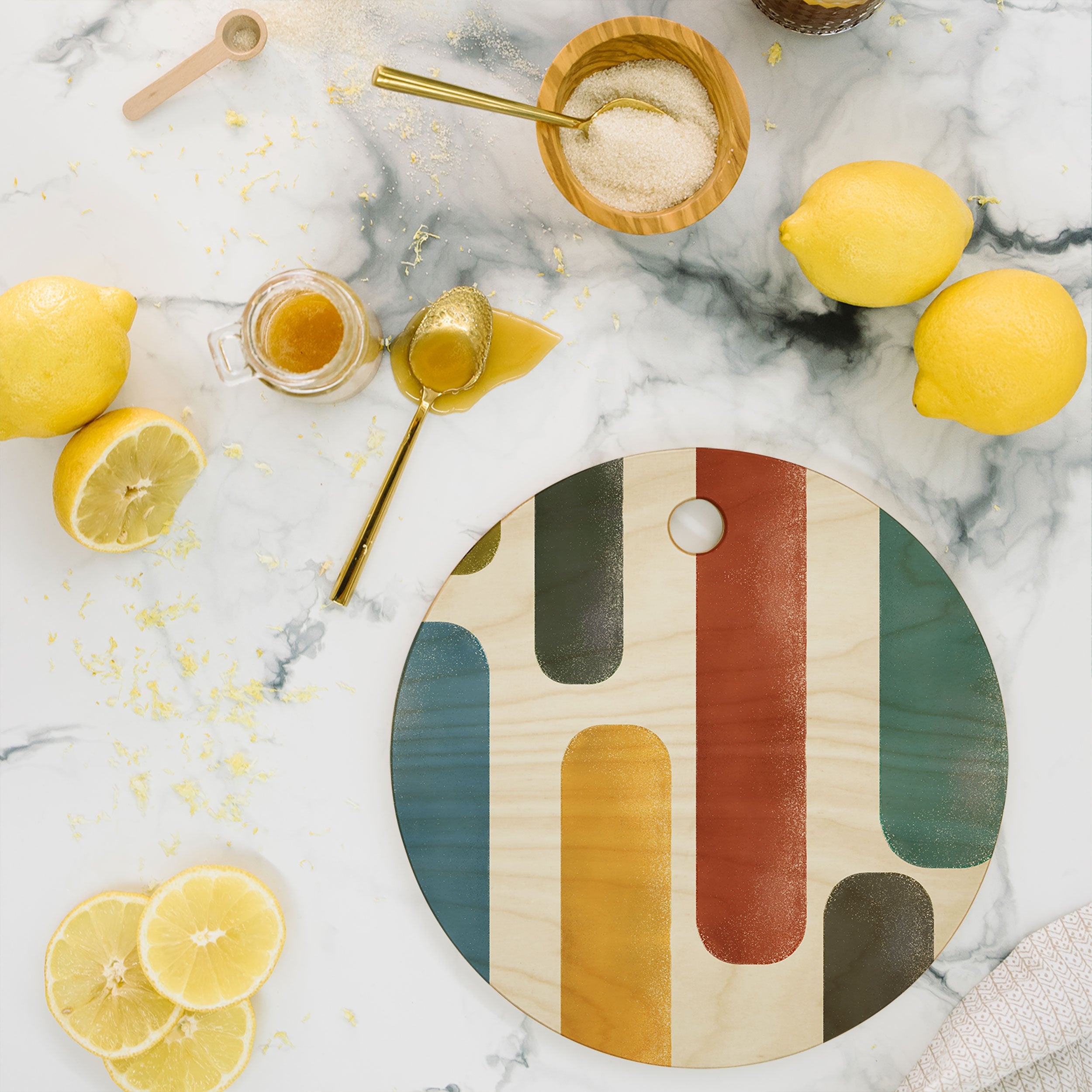 Sheila Wenzel Ganny Bold Strokes Cutting Board Collection - Decor Addict, LLC