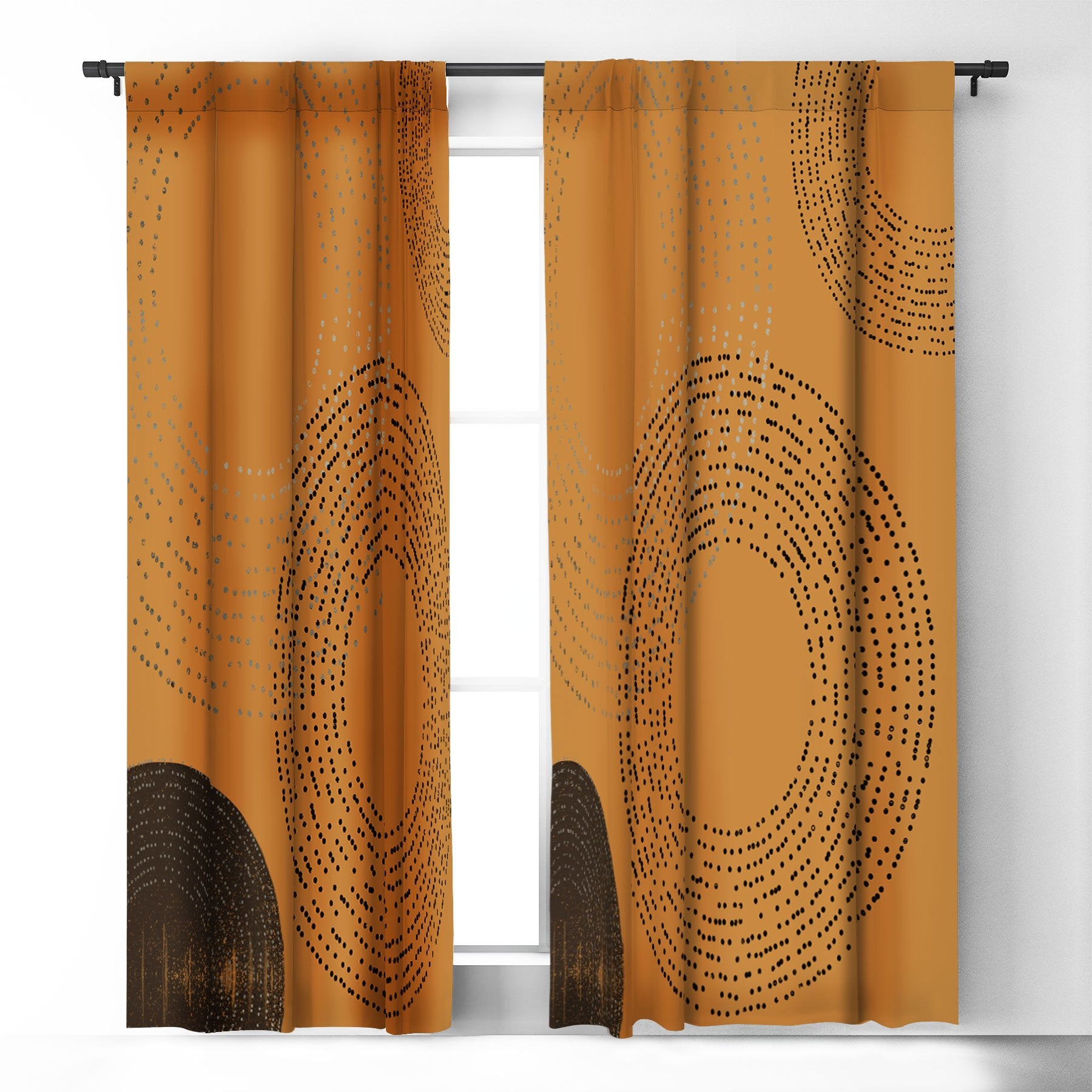 Sheila Wenzel Ganny Mid Century Melody Window Treatment - Decor Addict, LLC