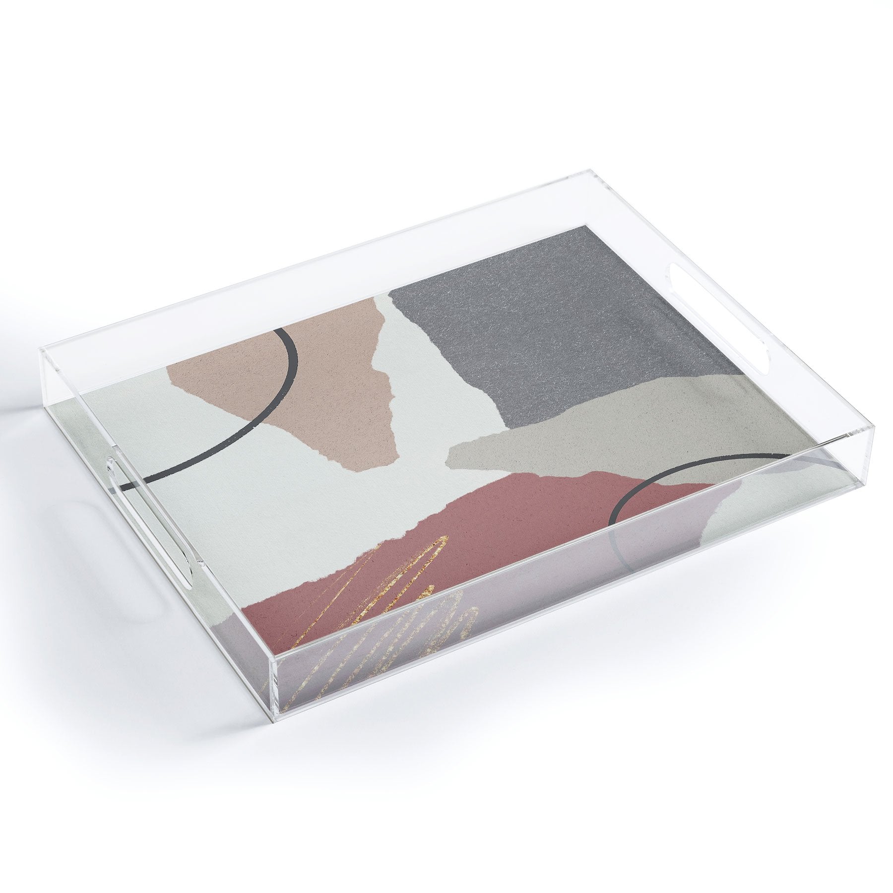 Sheila Wenzel Ganny Paper Cuts Abstract Acrylic Storage - Decor Addict, LLC