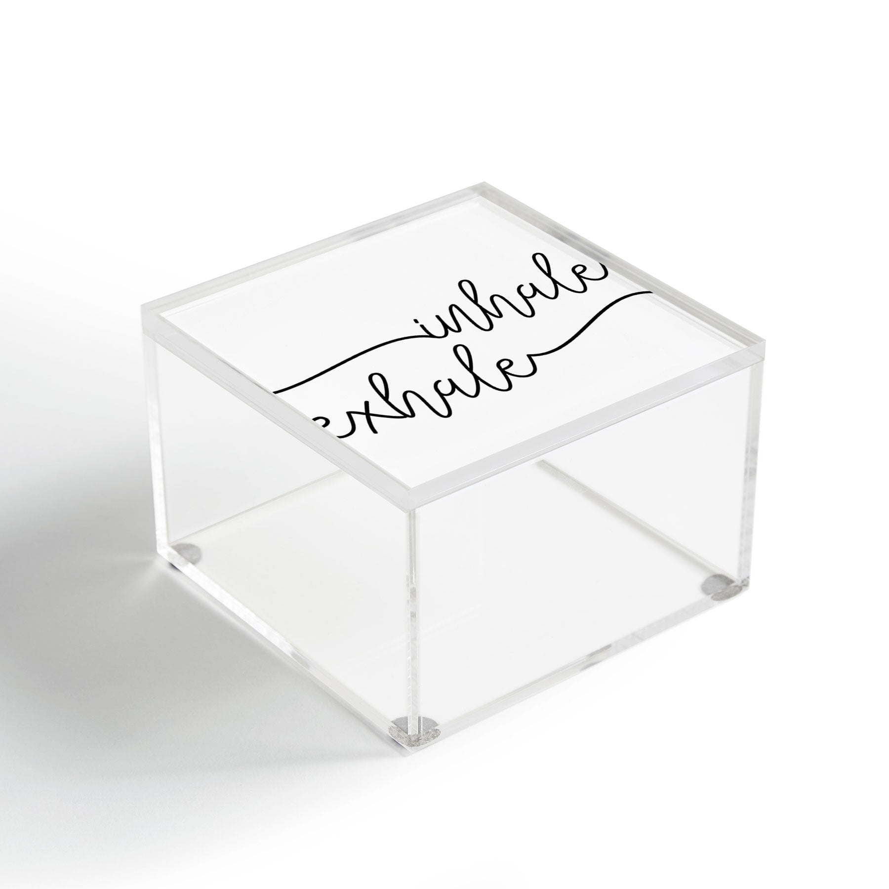 Sisi And Seb Inhale X Exhale Acrylic Storage - Decor Addict, LLC