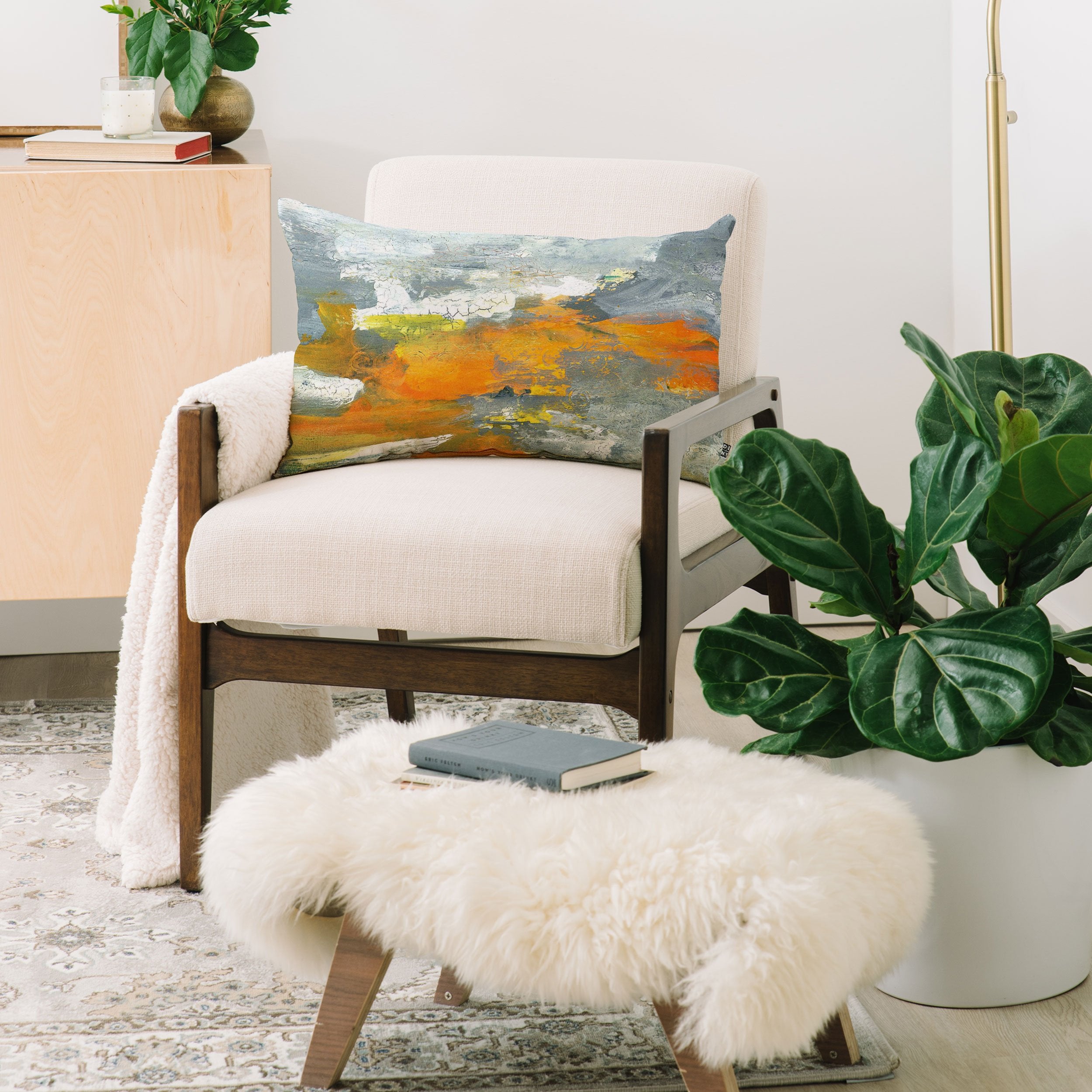 Sophia Buddenhagen Life Iii Throw Pillow - Decor Addict, LLC