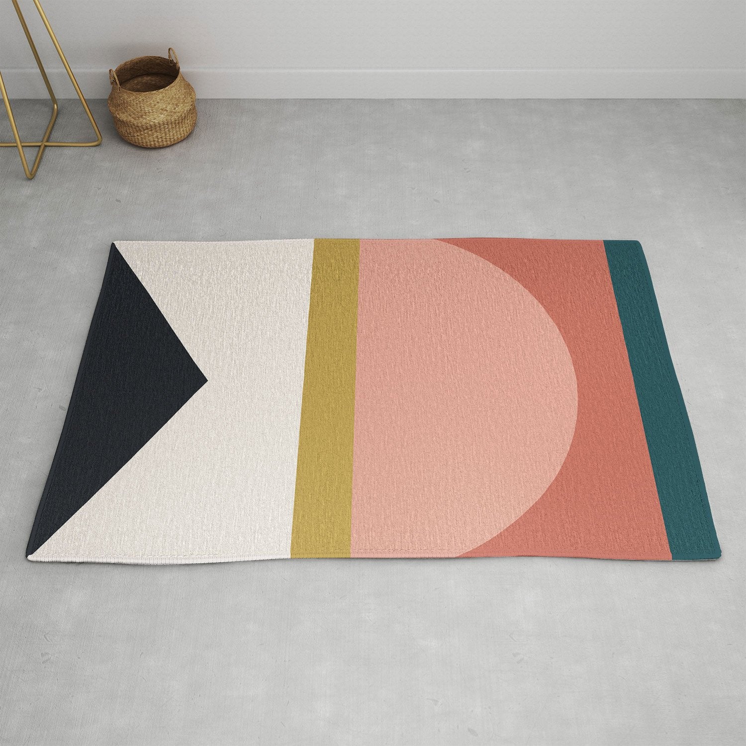 The Old Art Studio Maximalist Geometric 03 Rug Collection - Decor Addict, LLC