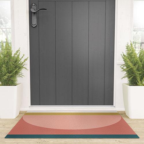 The Old Art Studio Maximalist Geometric 03 Welcome Mat Collection - Decor Addict, LLC