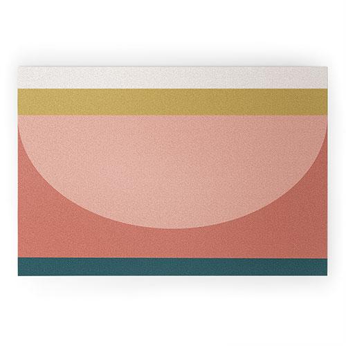 The Old Art Studio Maximalist Geometric 03 Welcome Mat Collection - Decor Addict, LLC