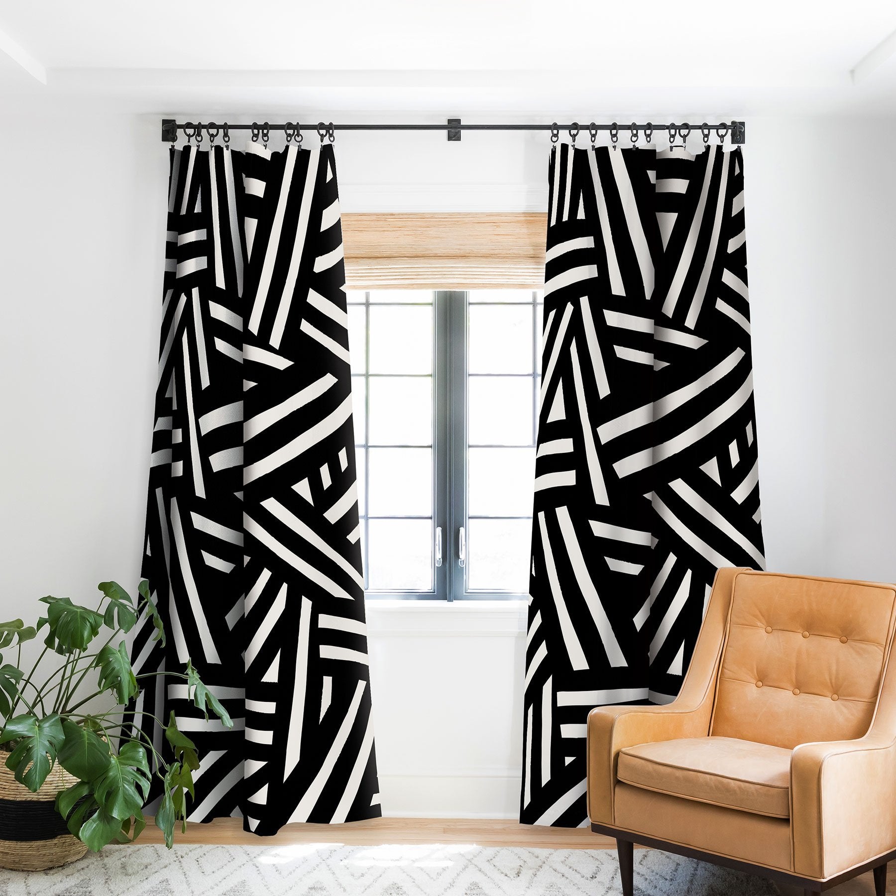 The Old Art Studio Monochrome 01 Window Treatment - Decor Addict, LLC
