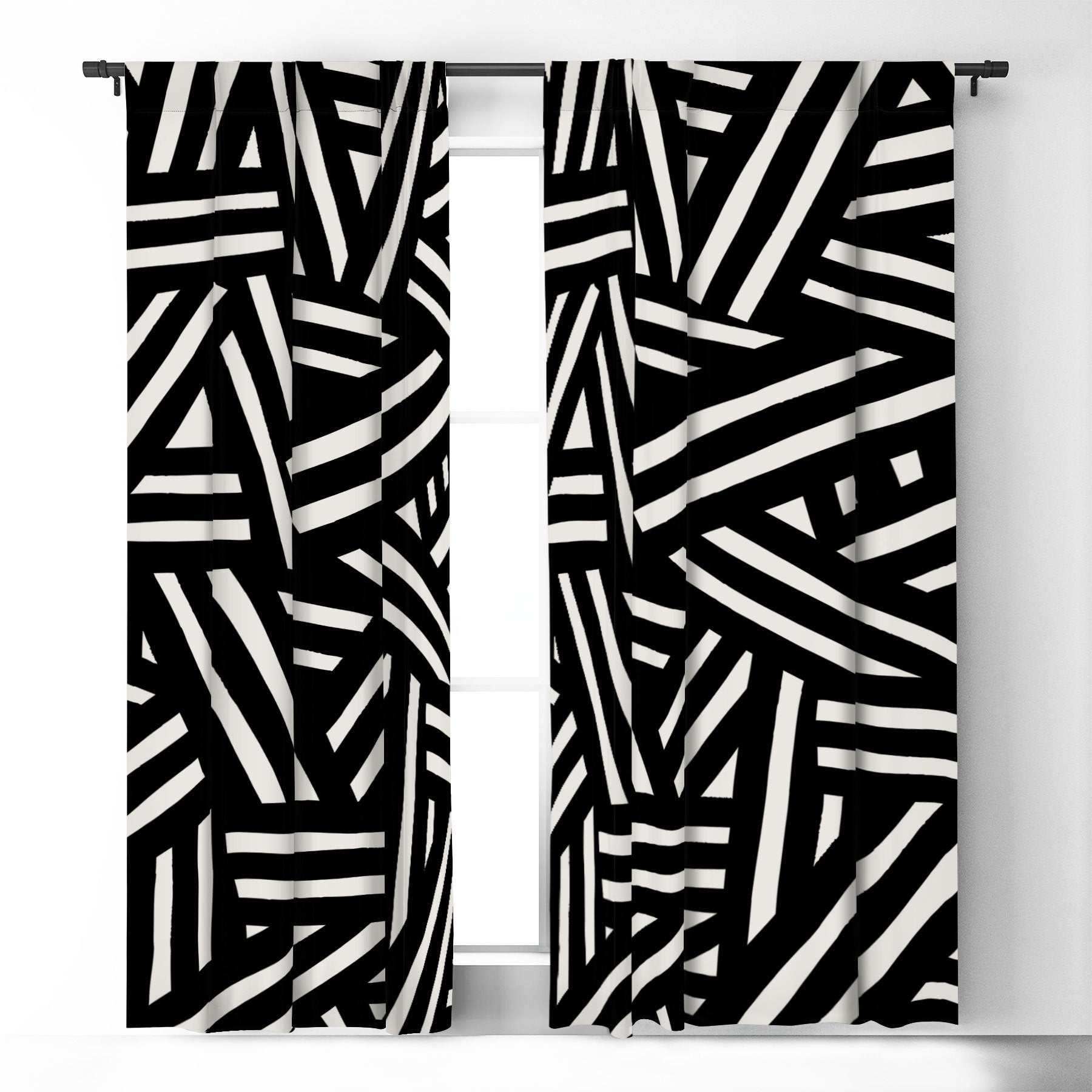 The Old Art Studio Monochrome 01 Window Treatment - Decor Addict, LLC