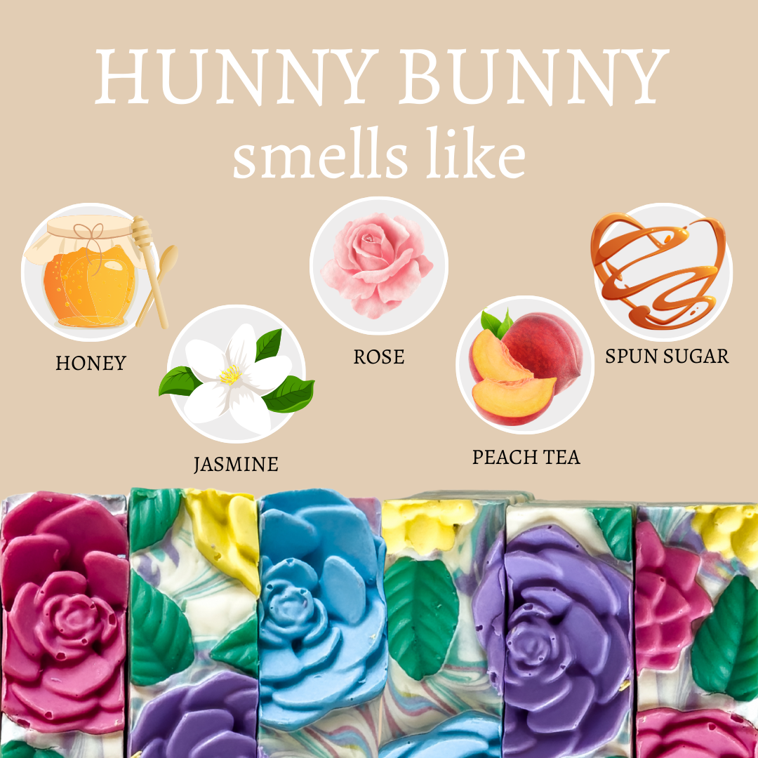 Hunny Bunny Easter Handmade Soap Bar - 4oz - Decor Addict, LLC