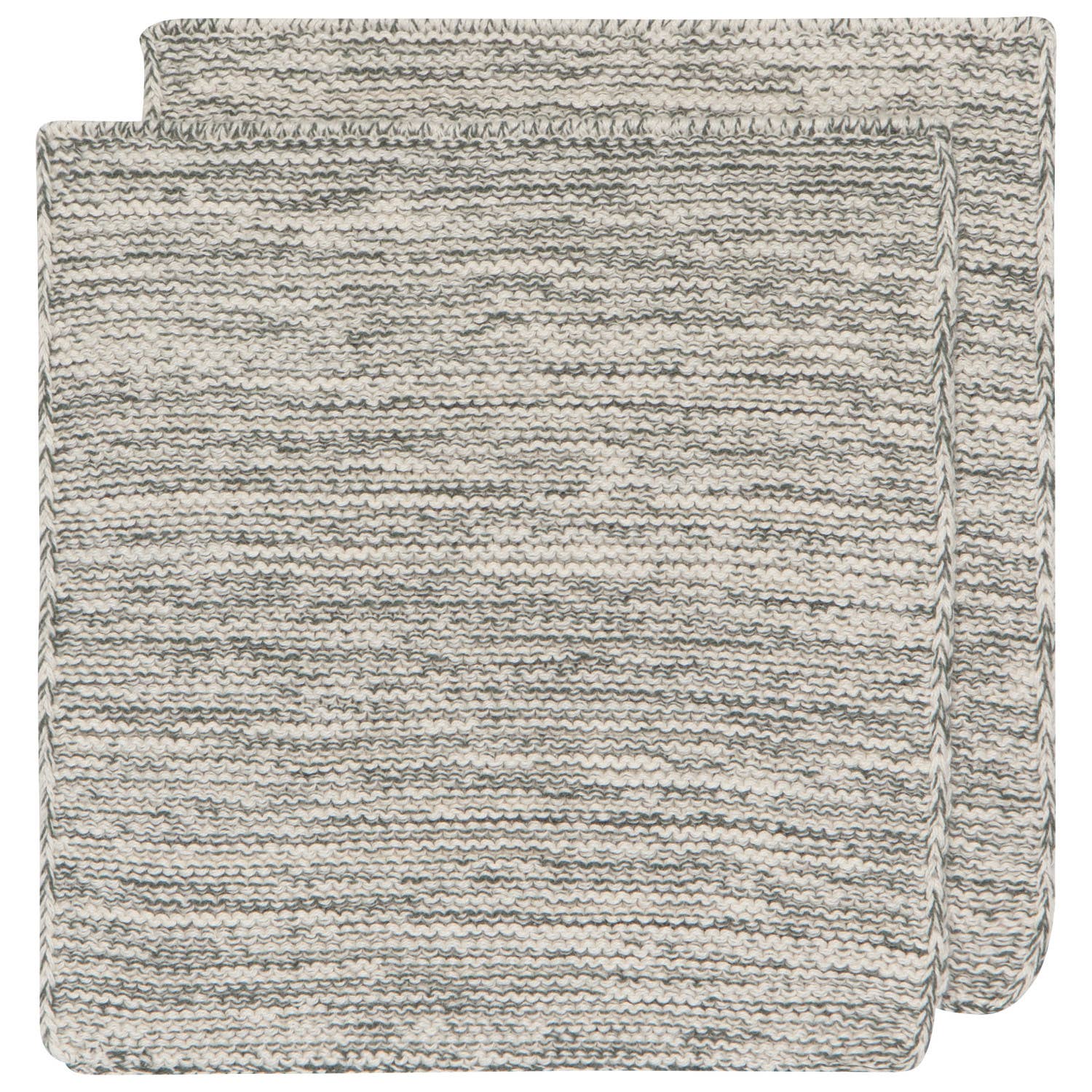 Jade Green Knit Dishcloths Set of 2 - Decor Addict, LLC