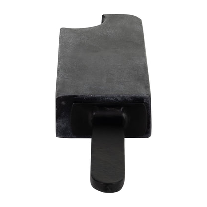 Metal/marble,13",bitten Popsicle Deco,black - Decor Addict, LLC
