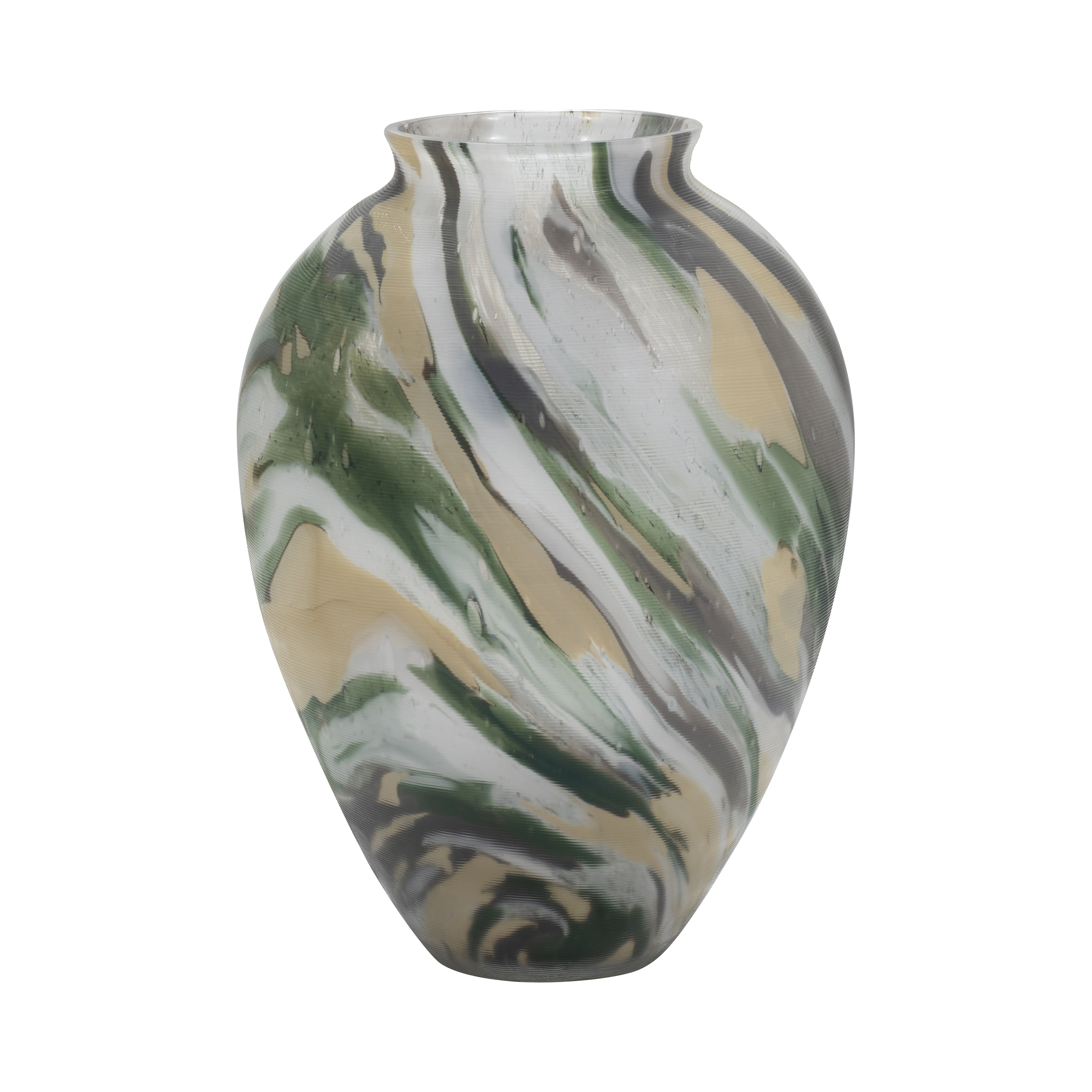 Chathamcrest Ivory Glass Vase
