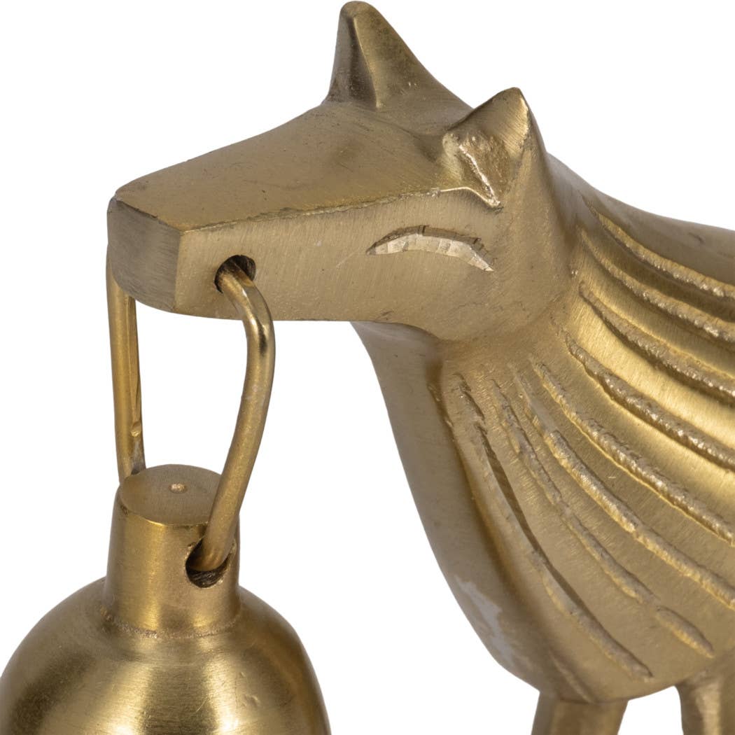 Metal Unique Elegant Lion Candle Snuffer - Gold, 5 in. - Decor Addict, LLC