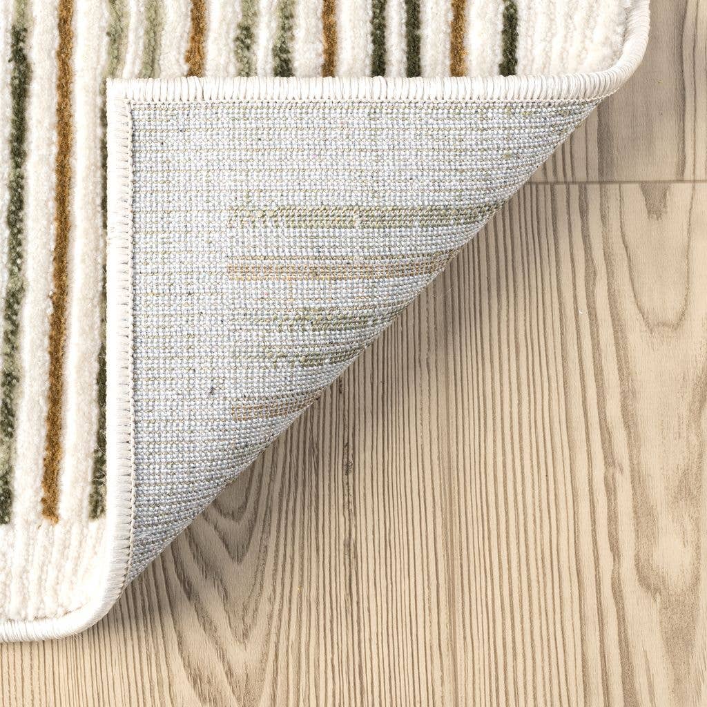 Abani Rugs Ivy Mid-Century Green Arch Area Rug: 2' x 3' - Decor Addict, LLC