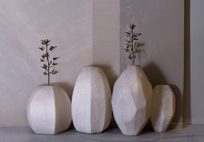 Vase Smoke Brown Dia 10.50" & H 18.75": Smoke Brown / GLASS - Decor Addict, LLC
