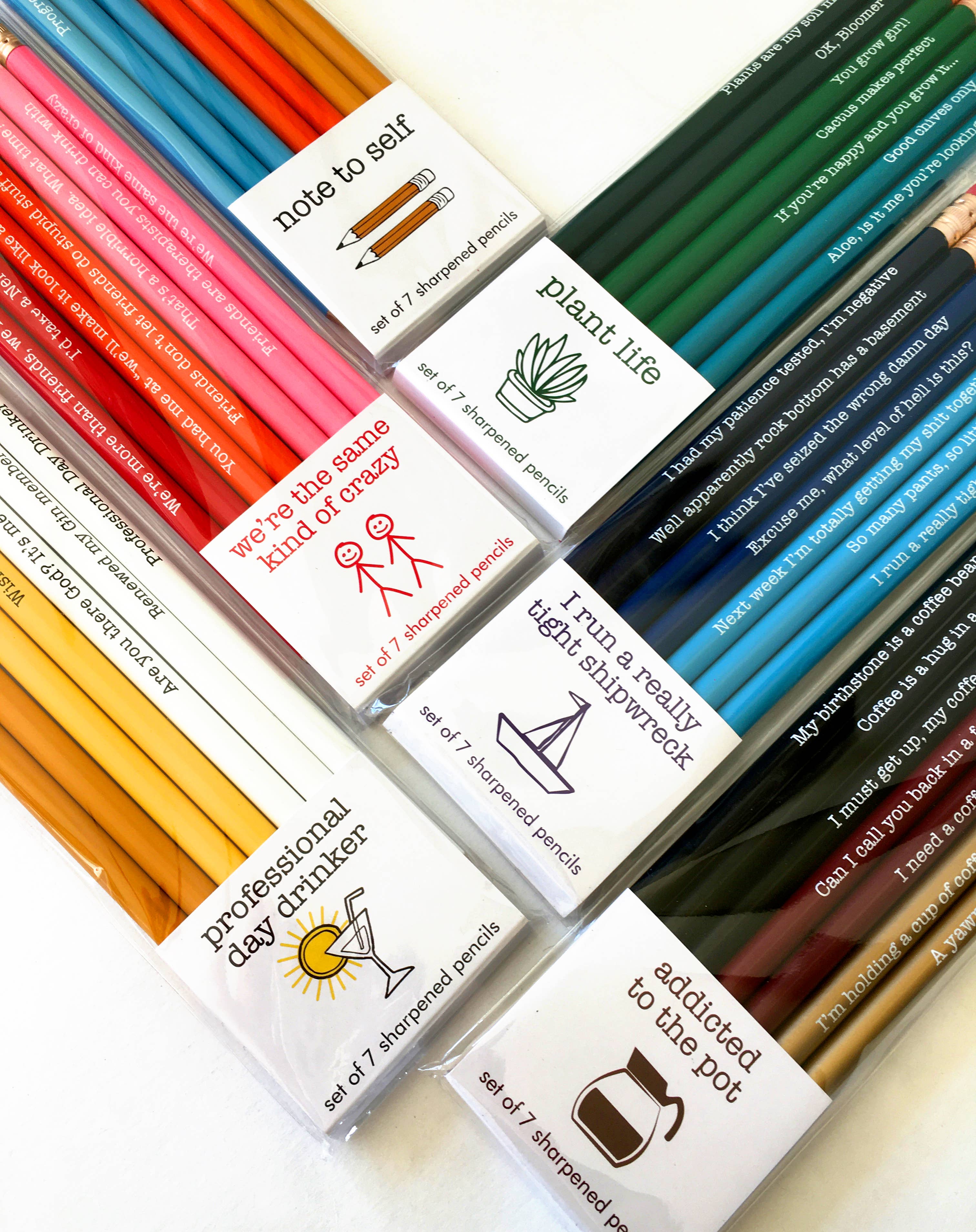 NOTE TO SELF PENCIL SET - Decor Addict, LLC