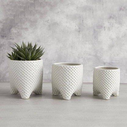 Textured Tripod Pot Md - Decor Addict, LLC