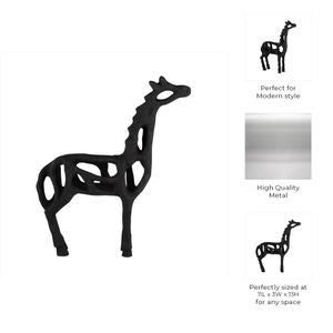 Horse Illusion Sculpture, Black