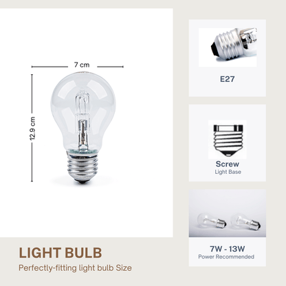 Reshape able bamboo pendant light: Natural / F - Decor Addict, LLC