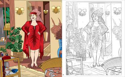 Golden Girls Color-by-Number by Editors of Thunder Bay Press: Flexibound; 192 pages / English - Decor Addict, LLC
