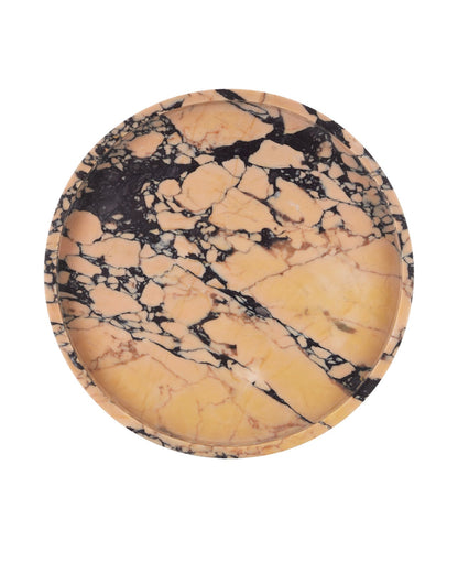 Freya Purple Breccia Tray by Currey & Company