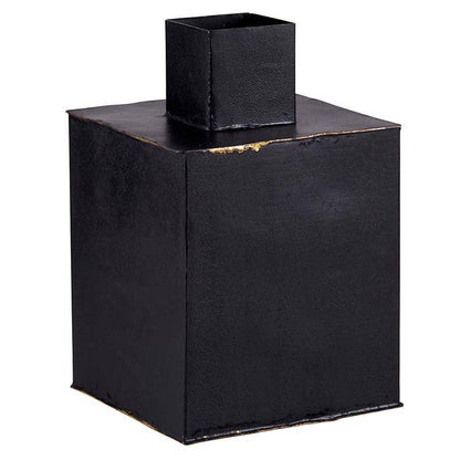 Recycled Large Iron Vase - Decor Addict, LLC