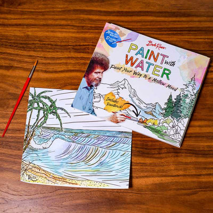 Bob Ross Paint with Water by Editors of Thunder Bay Press: Paperback; 80 pages / English - Decor Addict, LLC