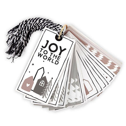 Gift Tag Book - Christmas Village - Decor Addict, LLC