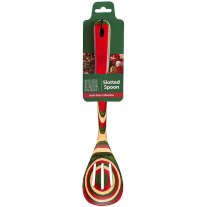 Baltique® North Pole Collection Slotted Cooking Spoon - Decor Addict, LLC