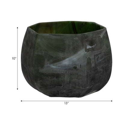 Dylandale Green Glass Vase view 8
