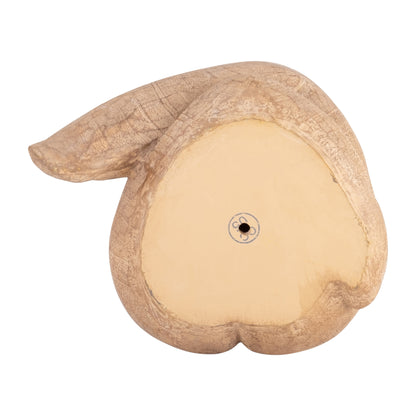 Resin 11" Namaste Female Yoga Figurine, Brown - Decor Addict, LLC