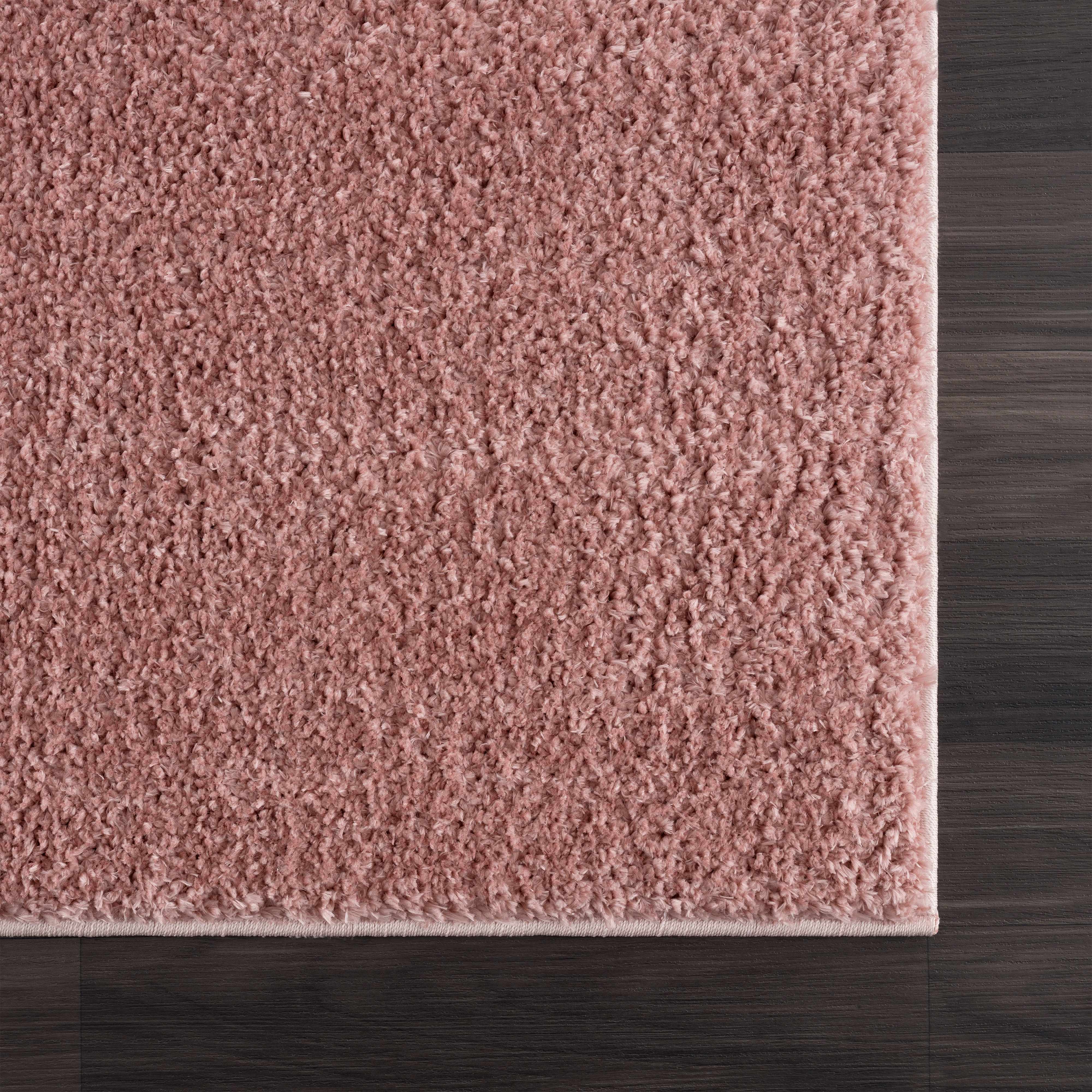 Judy Pink Washable Plush Rug - Decor Addict, LLC