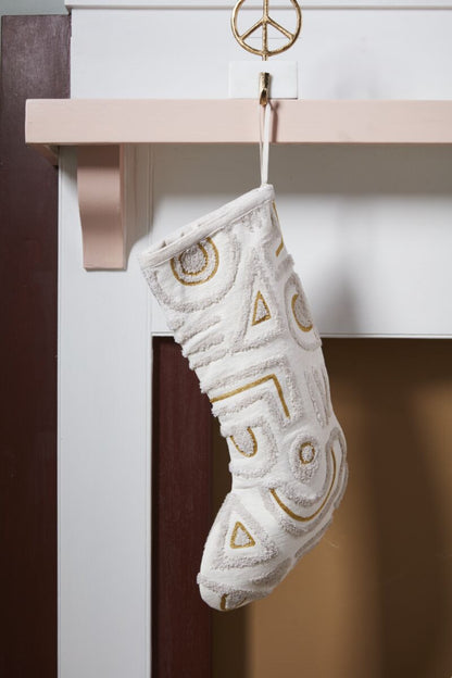 Polygon Stocking — 11" x 18" - Decor Addict, LLC