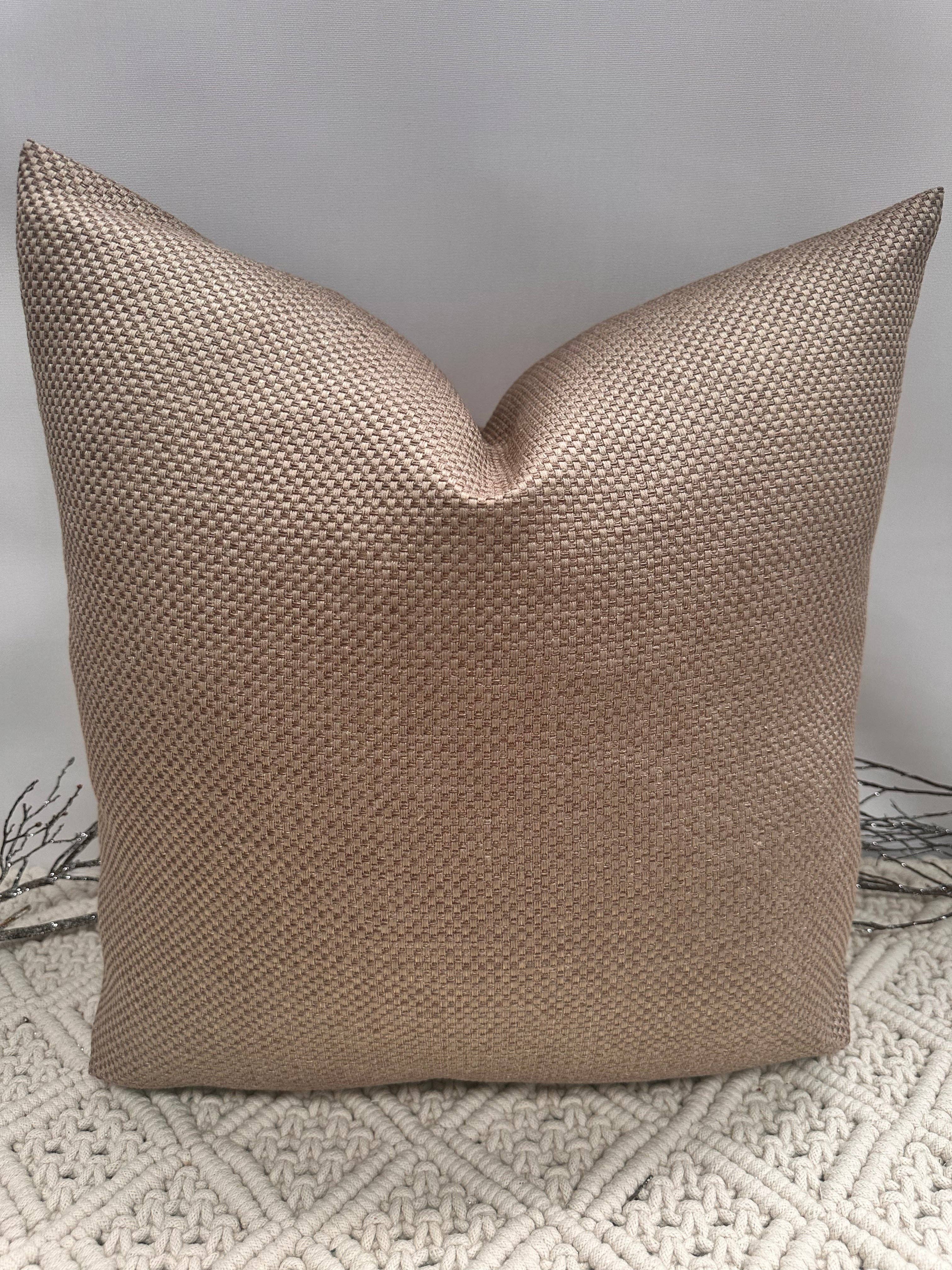 The Taupe Elie Cushion - Style No. 205 - Decor Addict, LLC