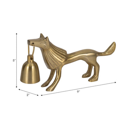 Metal Unique Elegant Lion Candle Snuffer - Gold, 5 in. - Decor Addict, LLC