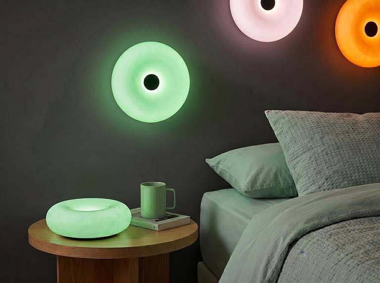 Large Donut LED Lamp