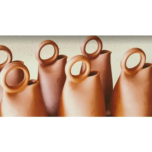 Traditional hoop vase.: L - Decor Addict, LLC