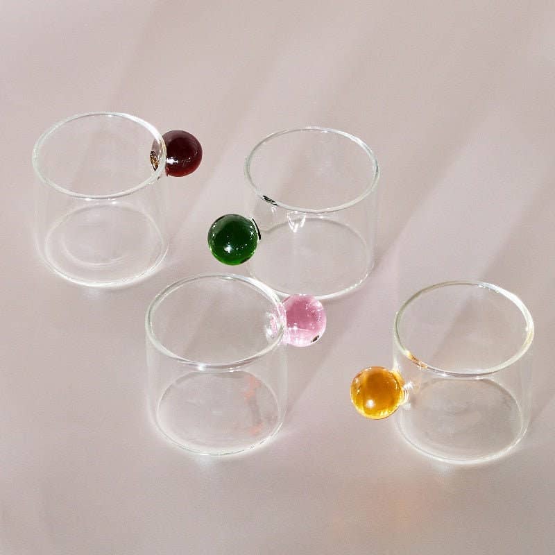 Retro Tea Glass Set: Amber / 6 - Decor Addict, LLC