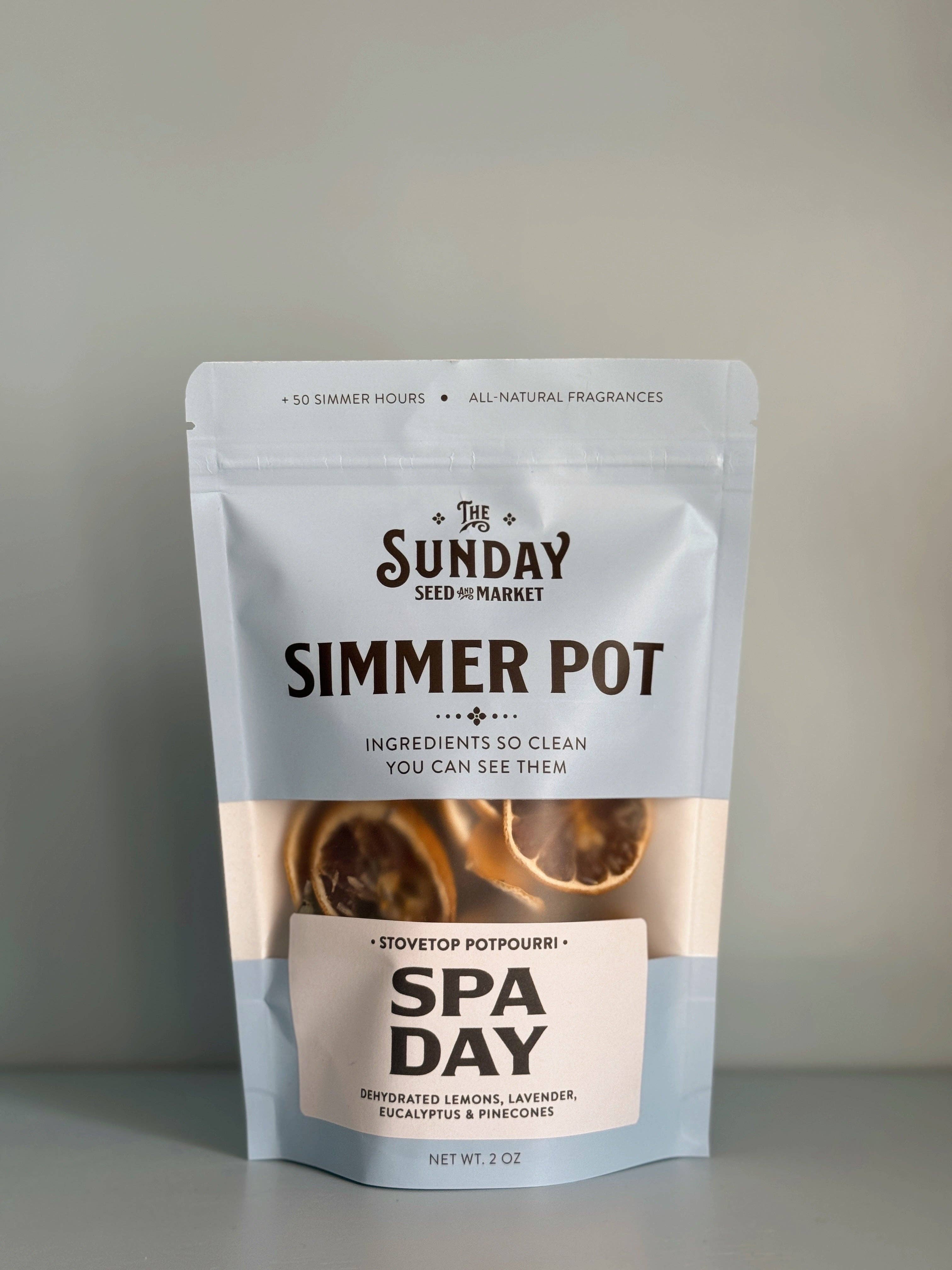 Spa Day Simmer Pot | Lemon Lavender Eucalyptus - Decor Addict, LLC