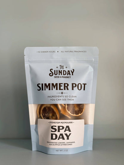 Spa Day Simmer Pot | Lemon Lavender Eucalyptus - Decor Addict, LLC